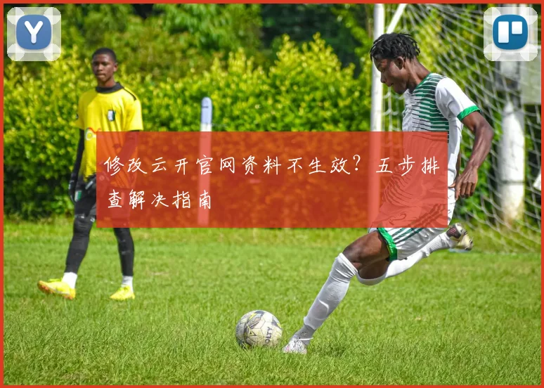 修改云开官网资料不生效？五步排查解决指南